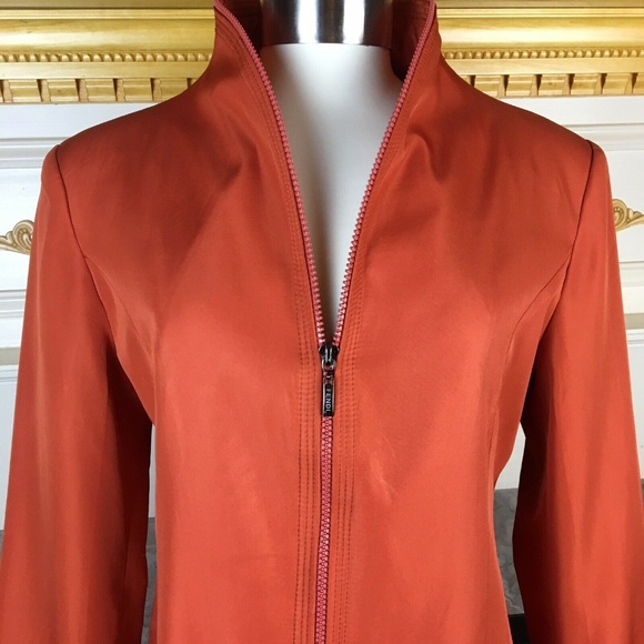 fendi orange coat